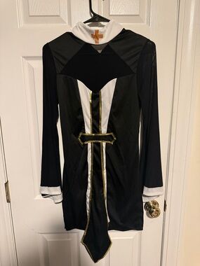 Spirit Black and White Collar Costume Dress
